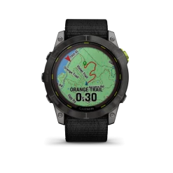 Garmin Montre GPS Enduro 2 Titane Nylon -Vélos complets Soldes mtr enduro 2 titane nylon 23 2
