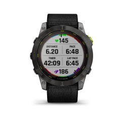 Garmin Montre GPS Enduro 2 Titane Nylon -Vélos complets Soldes mtr enduro 2 titane nylon 23 5