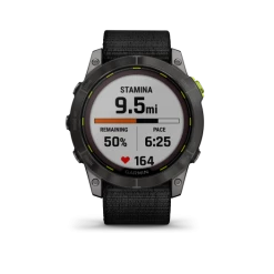 Garmin Montre GPS Enduro 2 Titane Nylon -Vélos complets Soldes mtr enduro 2 titane nylon 23 6