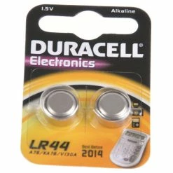 Duracell Pile LR44 1.5V Lithium Plate Blister à 2