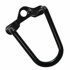 BIKE ATTITUDE Protège Dérailleur Court Montage Horizontal Noir